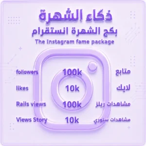 بكج الشهرة انستقرام